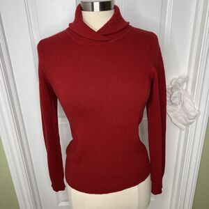 VTG Lauren Ralph Lauren Shawl Collar  Sweater Size S Wool Cashmere